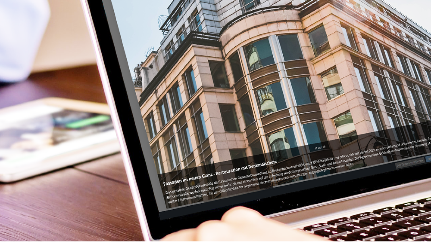 Bildbeschreibungen im Galleryfield