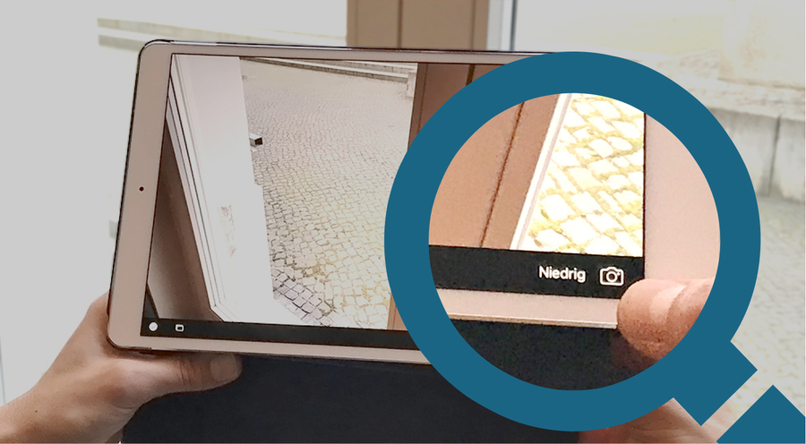 Optimierung vom UX Design des Fotobuttons in den easysquare Apps