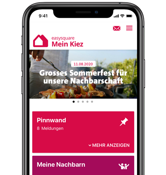 Digitales Quartiersmanagement mit der meinKiez-App