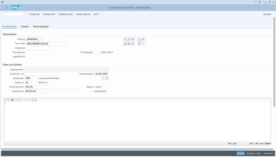 Effiziente Prozesse durch SAP-Integration und integrierte Versicherungsprüfung im Versicherungsportal von easysquare